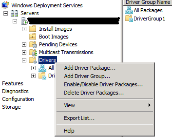 Adding Drivers To Windows Deployment Services Boot Images