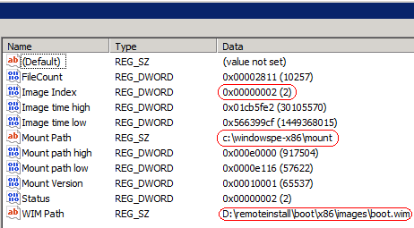 WDS RegKey Adding Drivers to Windows Deployment Services Boot Images